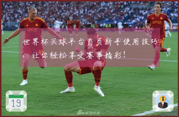 世界杯买球平台首页新手使用技巧，让你轻松享受赛事精彩！